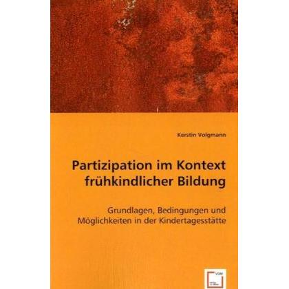 Partizipation im Kontext frühkindlicher Bildung, Fachbücher