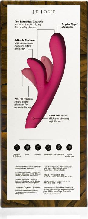 Productafbeelding Je Joue Hera Konijn Vibrator Fuchsia