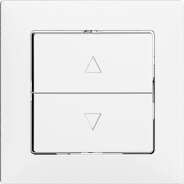 Produktbild Feller EdizioDue Druckschalter/-taster Storen Frontplatte