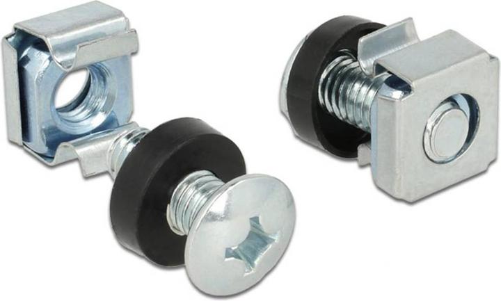 Delock Regalschrauben, Muttern und Unterlegscheiben (M6)