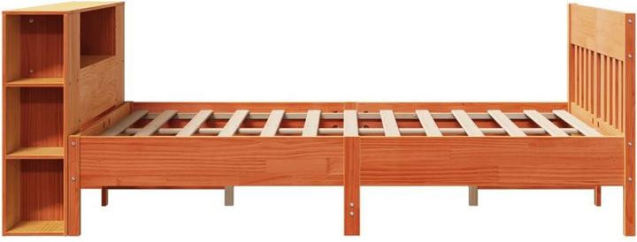 Image du produit vidaXL Bett mit Regal (140 x 190 cm)