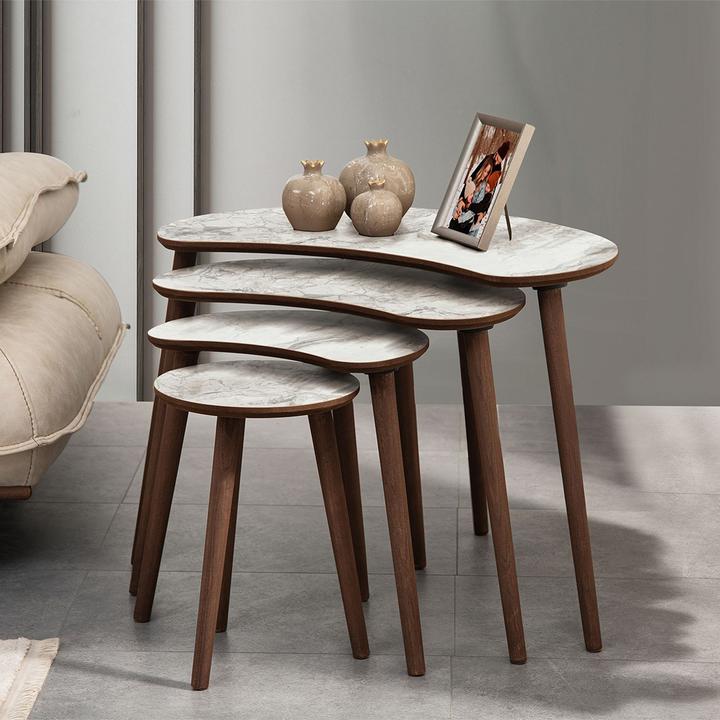 Produktbild Hanah Home Moon Nesting Table 4 Pieces