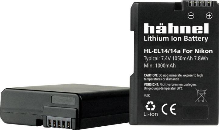 Actual product image Hähnel Spare battery HLX-EL14, for Ni EN-EL14 (Camera battery)