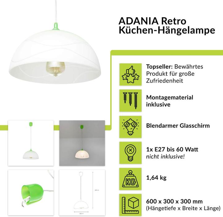 Image du produit Licht-Erlebnisse Adania (E27)