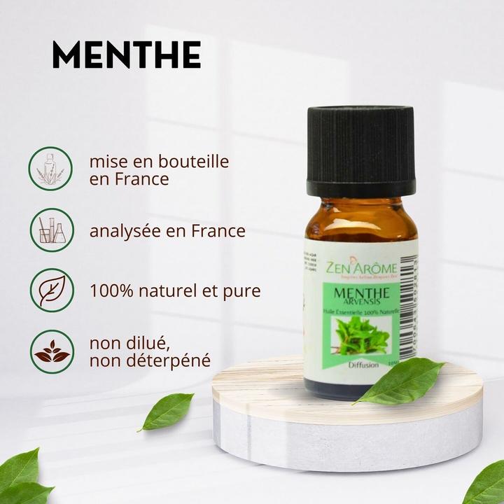 Actual product image Zen Arôme Room Fragrance Essential Menthe Arvensis Mint Aroma Oil No.49
