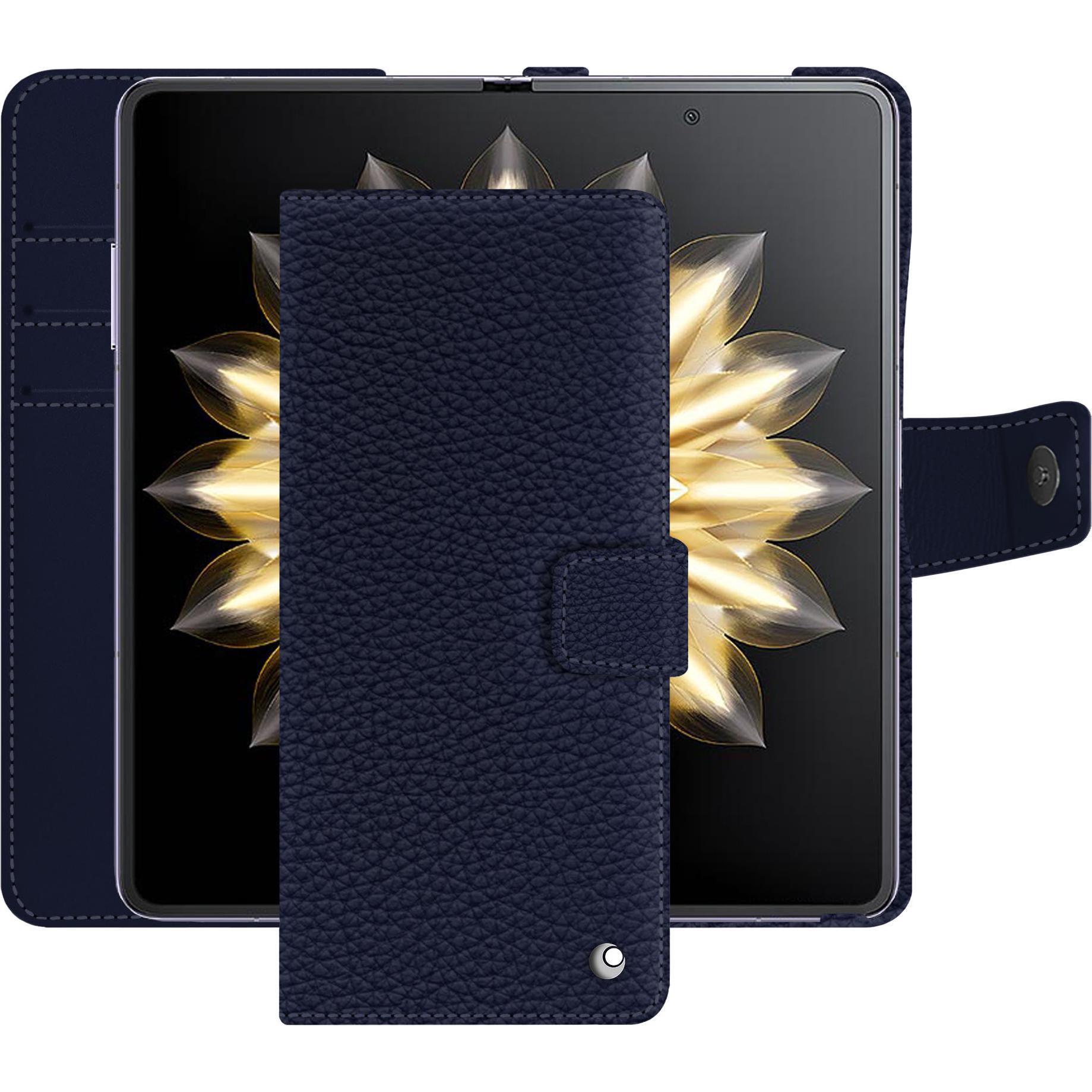 Noreve Honor Magic V2: cover in pelle (Honor Magic V2), Cover smartphone, Viola