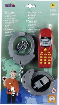 Actual product image Theo Klein Police set On map