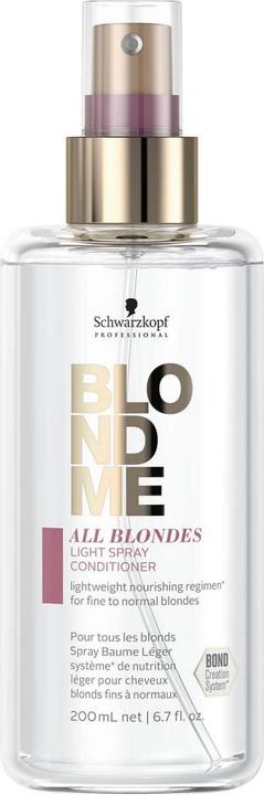 Immagine prodotto Schwarzkopf Blondme - Condizionatore spray leggero per tutte le bionde (200 ml)