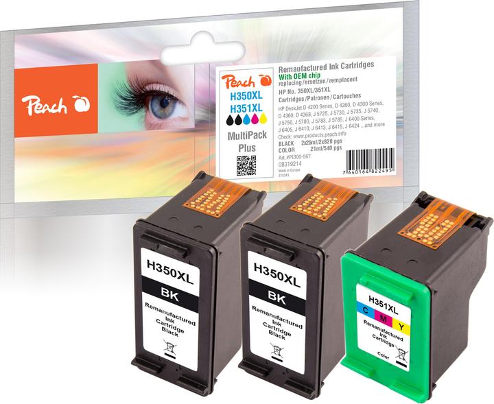 Actual product image Peach 350xl, 351xl (Color, FC)