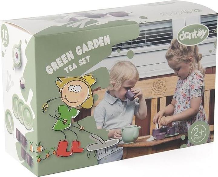 Actual product image dantoy Green Garden Tea Set (4782)