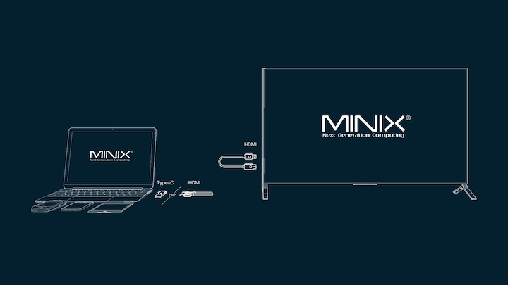 Produktbild Minix C1 (50 m, HDMI 1.4b)