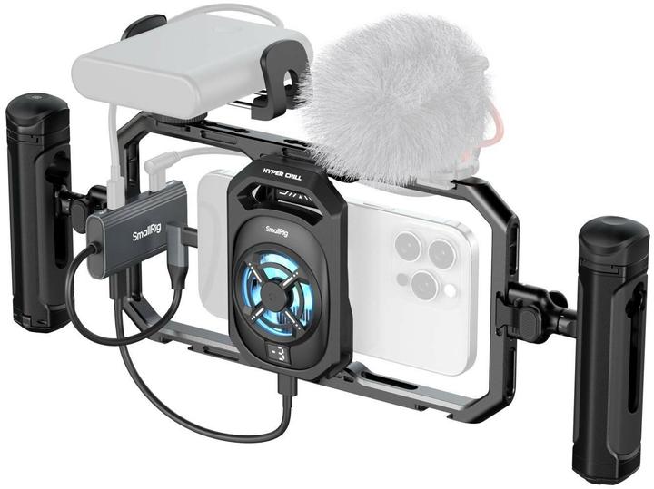 Image du produit SmallRig All-in-One Thermal Phone Cage Kit, Detailfarbe: Schwarz (Cage)