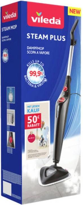 Actual product image Vileda Steam plus steam cleaner