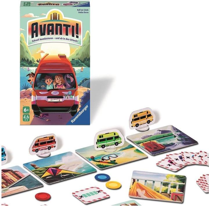 Actual product image Ravensburger Avanti (French, German, Italian, 2 - 5 Players)