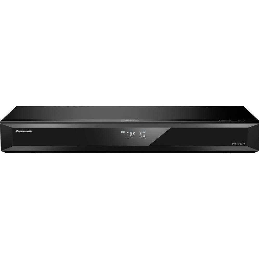 Panasonic Dmr-Ubc70egk (500 GB, Blu-ray Player, Blu-ray Recorder), Bluray Player + DVD Player, Schwa