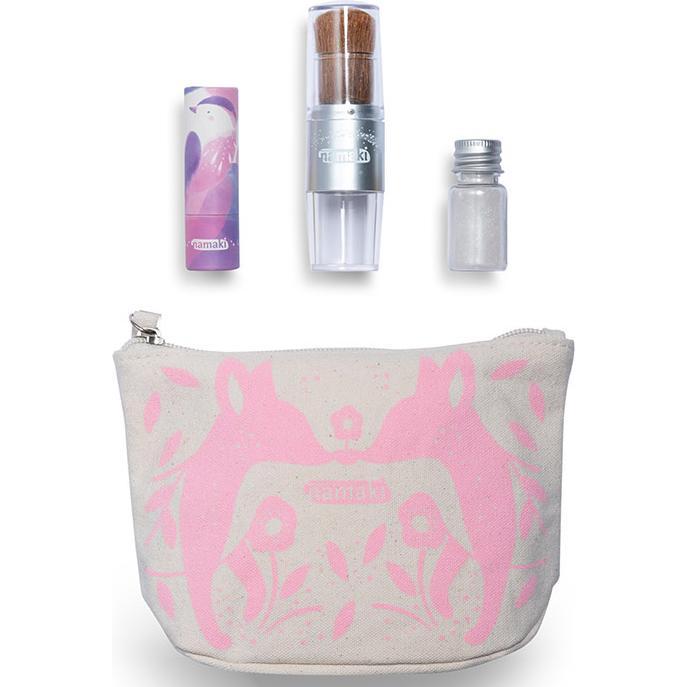 Namaki Glitzer Kosmetiktasche Blau (98.110937)