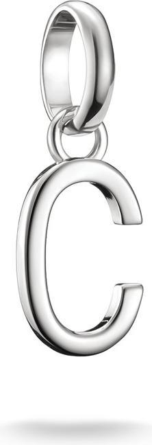 Image du produit Thomas Sabo Charm-Anhänger Buchstabe C Connect Silber (Argent Sterling)