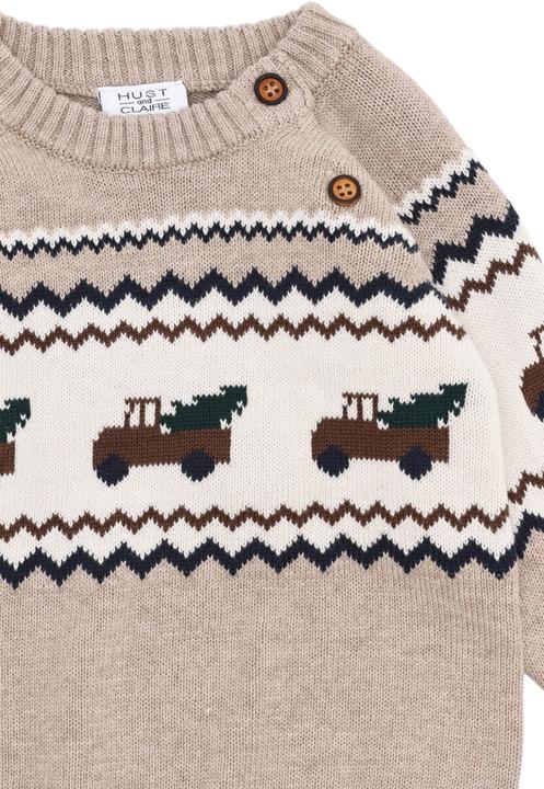 Produktbild Hust and Claire Babyboy Pullover HCPerry Truck (68)