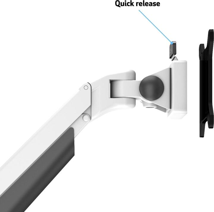 Immagine prodotto Multibrackets Braccio per monitor singolo bianco (Tavolo, 32", 10 kg)