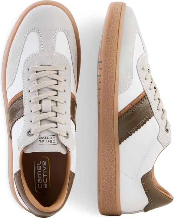 Produktbild Camel Active Sneaker Split/Nappa WEISS/GRÜN (41)