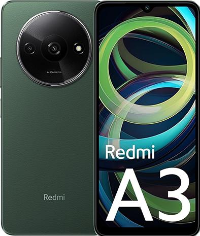 Produktbild Xiaomi Redmi A3 (64 GB, Forest Green, 6.71", Dual SIM, 4G)