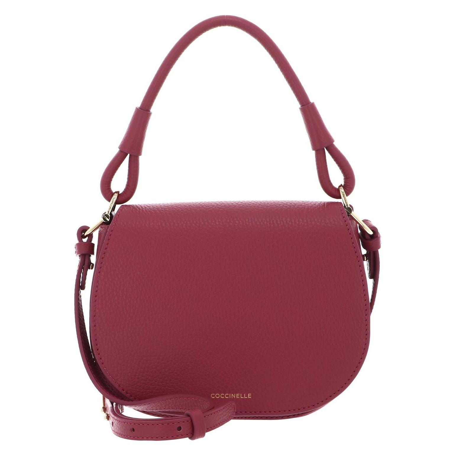 Coccinelle, Damen, Handtasche, Eclyps Mini Bag Grained Leather, Pink