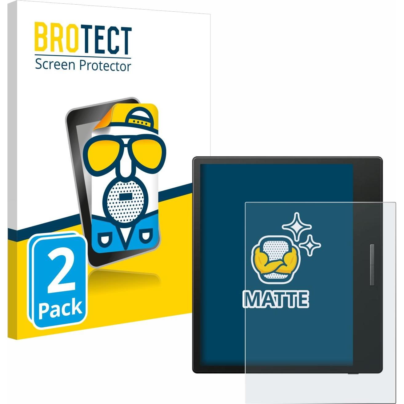 BROTECT Entspiegelungs-Schutzfolie Displayschutz Matt, eReader Zubehör, Schwarz