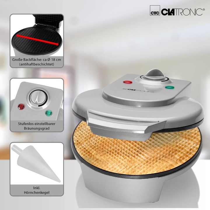 Produktbild Clatronic HA 3494 Hörncheneisen