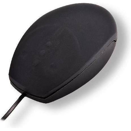 MCL Mouse Ottico In Silicone Ip68 USB (Cablato), Mouse, Nero
