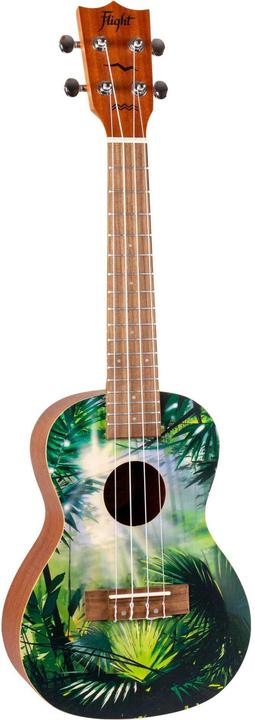 Immagine prodotto Flight Art Series AUC-33 Jungle concert ukelele met gigbag (Concertistico)