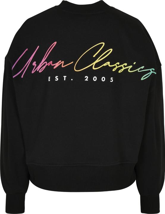Produktbild Urban Classics Ladies Oversized Rainbow Crewneck (5XL)
