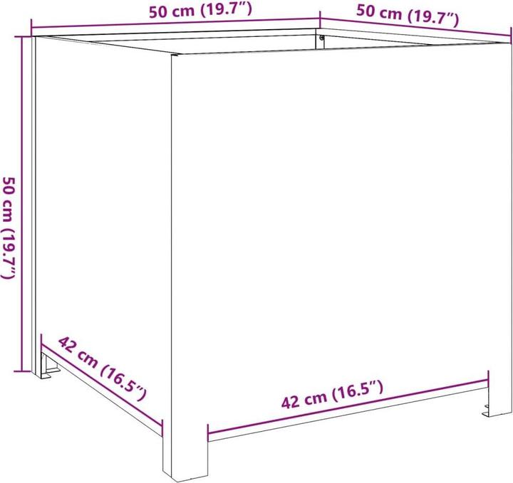 Produktbild vidaXL Pflanzkübel