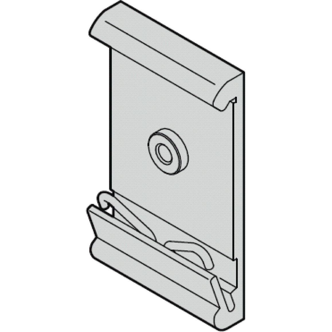 Schroff Adattatore Guida Top-Hat Th35 2pz, Accessori per armadio rack