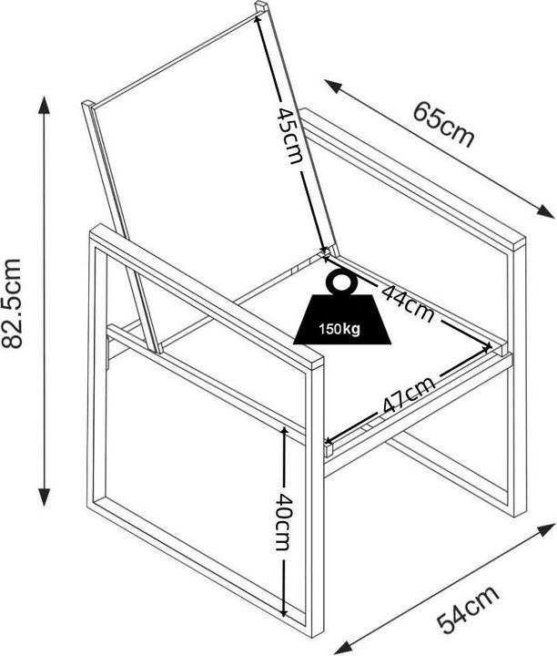 Produktbild VCM Gartenstühle