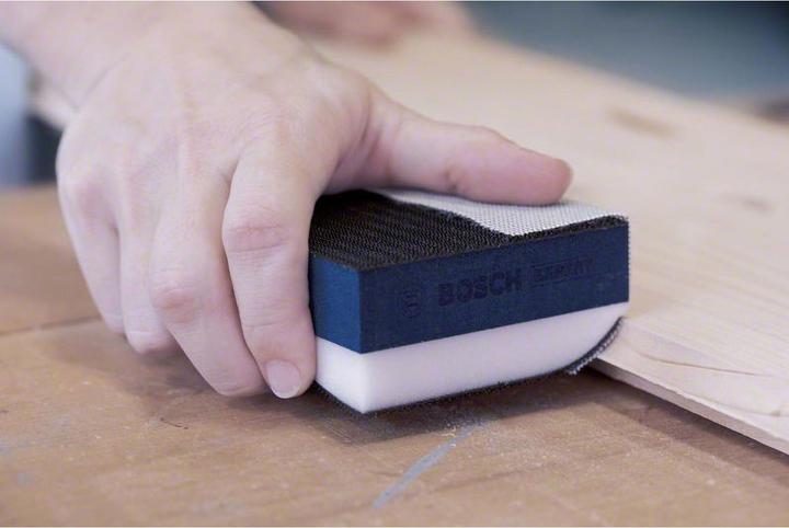 Actual product image Bosch Professional Zubehör EXPERT M480 Abrasive net, double density, 80 x 133 mm (120, 180, 80)