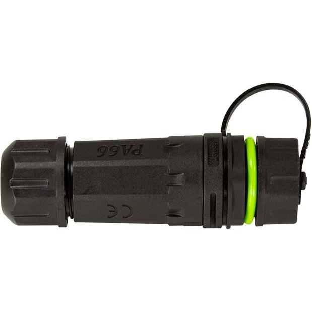 LogiLink Wasserdichter SC-Duplex Steckverbinder mit Kabelmuffe und Schutzkappe (Netzwerk Kupplung), Netzwerk Zubehör