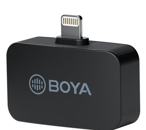 Produktbild Boya 2.4 Ghz Krawatten-Mikrofon Drahtlos BY-M1LV-D für iOS