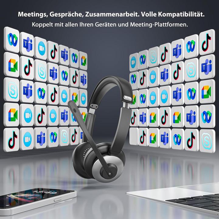Produktbild EarBay Kabelloses Bluetooth-Headset (Kabellos, USB-C)