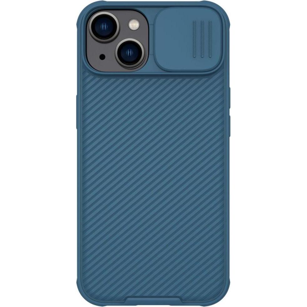 Nillkin CamShield Pro Series Hardcase Hülle (Apple iPhone 14 Plus), Smartphone Hülle, Blau