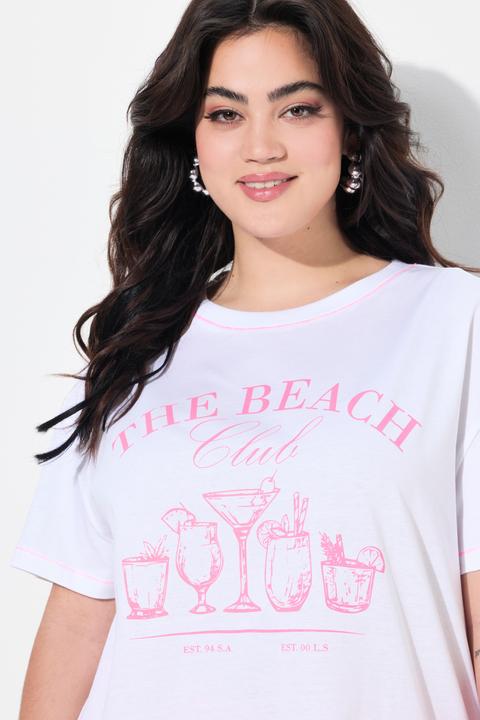 Produktbild Angel of Style T-Shirt, Boxy Fit, Cocktails, Halbarm (56)