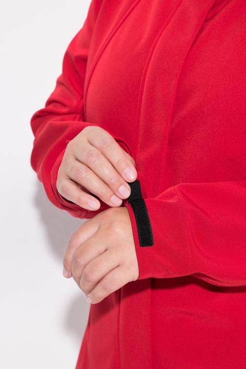 Produktbild Ulla Popken HYPRAR Softshell-Longjacke, wasserdicht, A-Linie, Kapuze (50, 52)