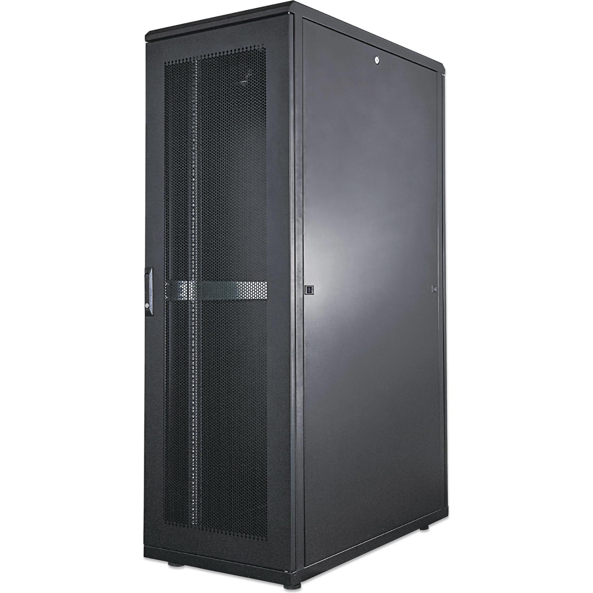 Intellinet 19" Serverschrank (10.87 HE, 19 Zoll Rack), Serverschrank, Schwarz