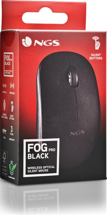 Actual product image NGS Fog Pro Black (Wireless)
