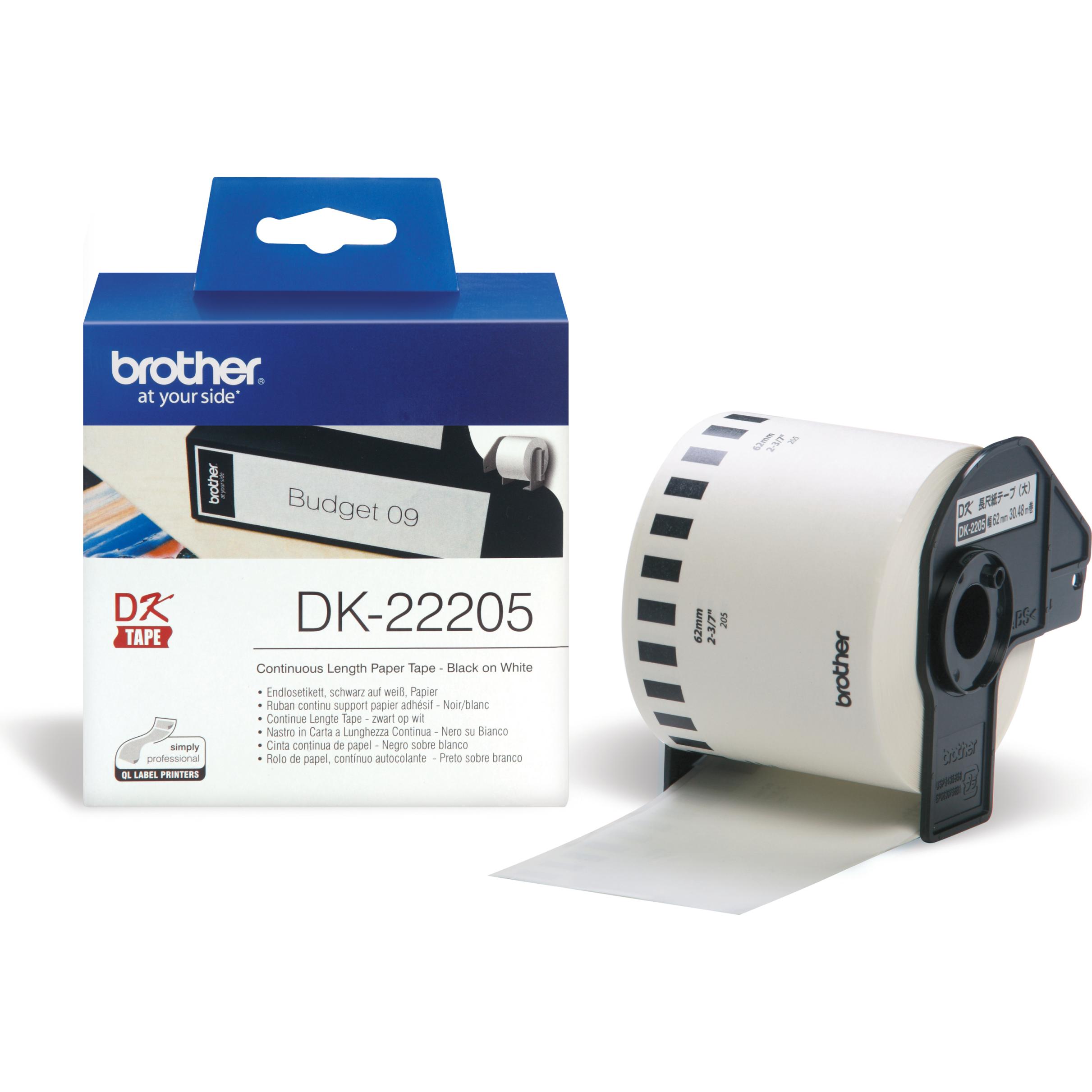 Brother, Etiketten, Dk-22205