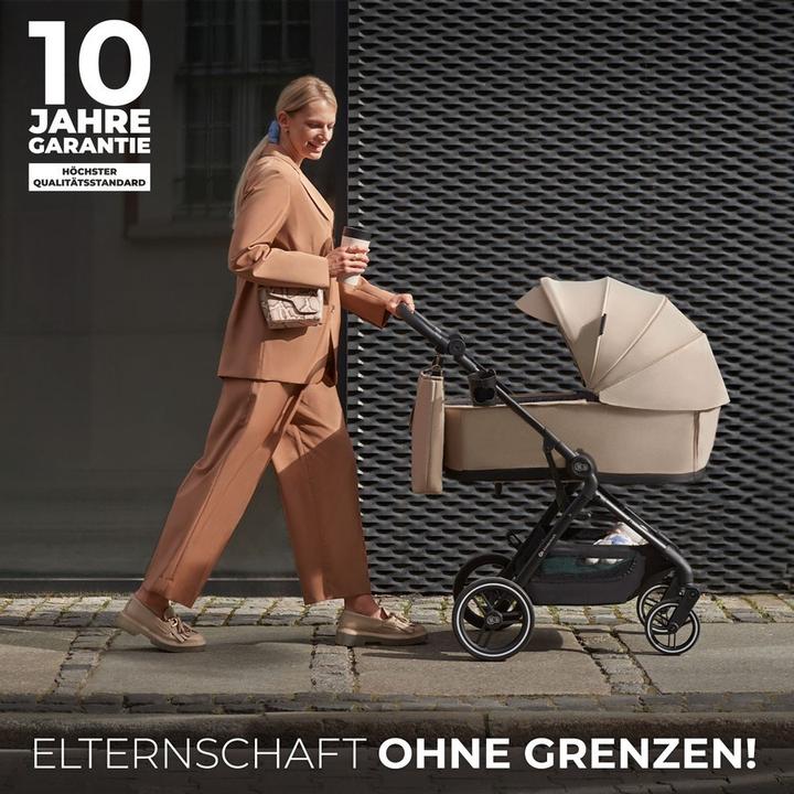 Actual product image KinderKraft YOXI 2in1 pure black pushchair