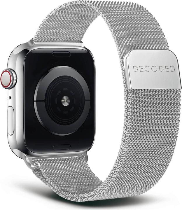 Produktbild Decoded Milanaise Traction Strap 38/40/41mm Titanium (Edelstahl)