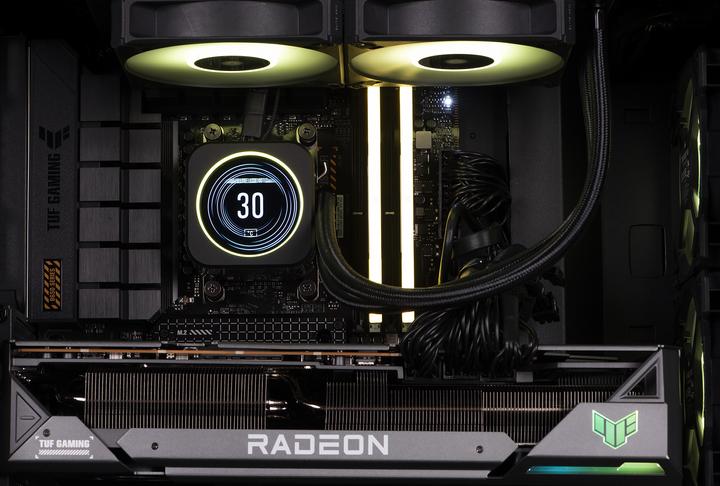 Actual product image Action Actina 5901443329466 PC i5-13600KF Midi Tower Intel® Core™ i5 32 GB DDR5-SDRAM 2000 GB SSD Black (Intel Core i5-13600KF, 32 GB, 2000 GB, GeForce RTX 4070 Ti)