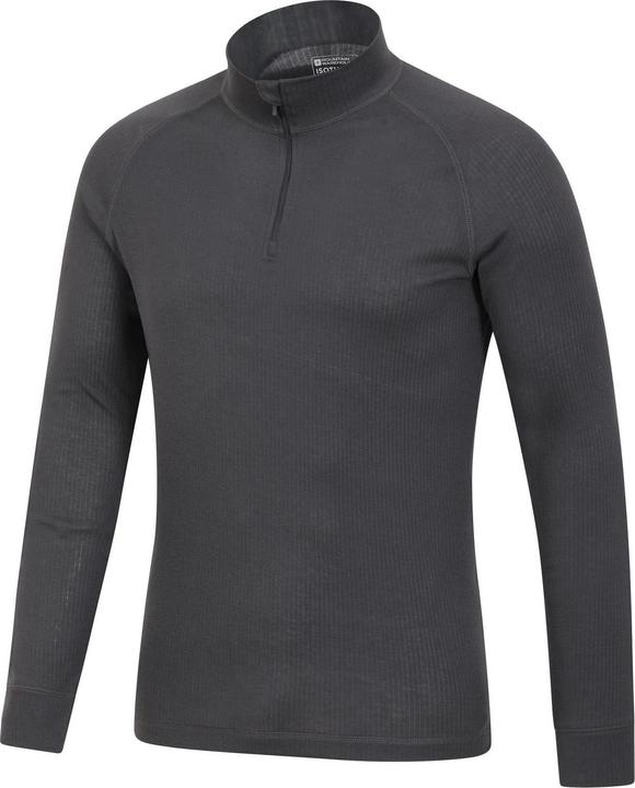 Immagine prodotto Mountain Warehouse Top termico a maniche lunghe Talus Uomo con collo a zip (3XL)
