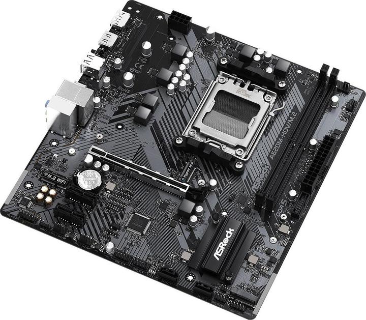 Actual product image AsRock A620M-HDV/M.2 (AM5, AMD A620, mATX)
