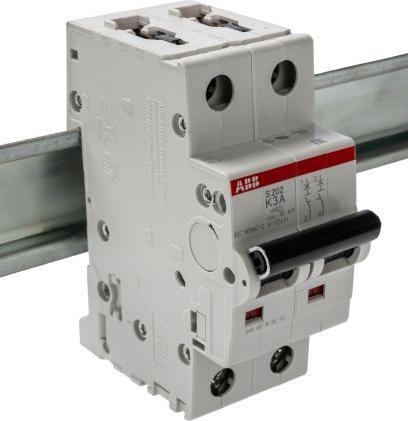 Produktbild ABB S202-K3 Sicherungsautomat 3A pro M compact 2-polig